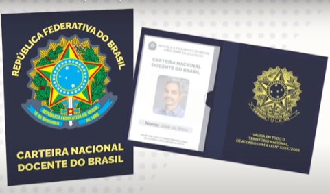 Carteira Nacional Docente do Brasil - Foto: reprodução/MEC