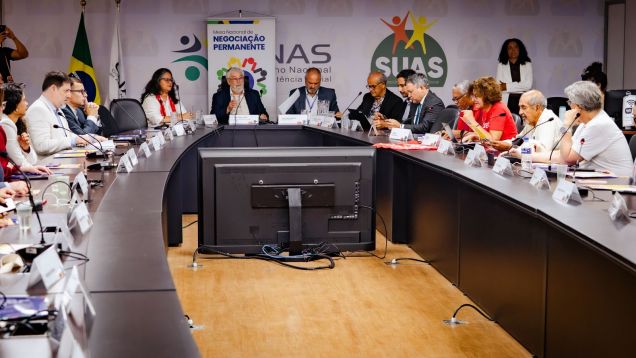 Rodada da Mesa Nacional de Negociação Permanente em junho de 2026 | Foto: Eline Luz/Imprensa ANDES-SN 