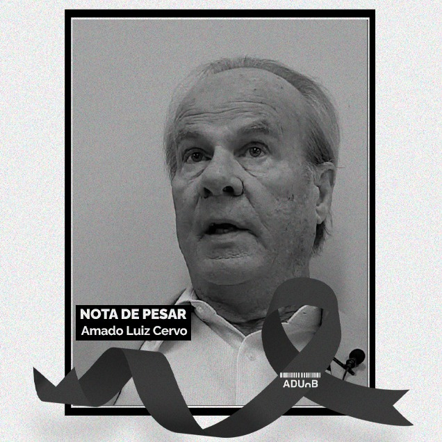Nota de Pesar – Amado Luiz Cervo