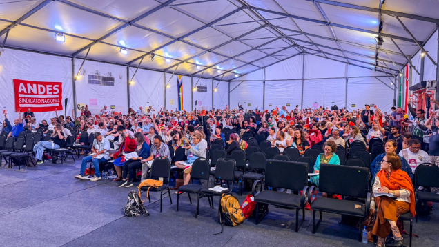 Proposta da ADUnB de mobilização e paralisação nacional em apoio à Palestina é aprovada pelo 44 Congresso do ANDES-SN