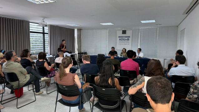 Reunião com novos docentes 