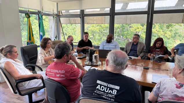 Mobilização docente avança e garante envio de ofício ao MGI pela Reitoria da UnB