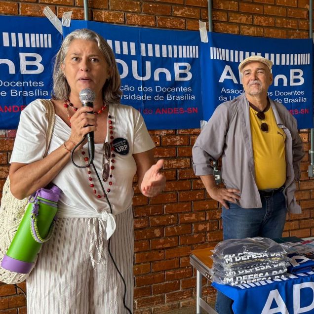 ADUnB intensifica luta pela URP com ato público no Ceubinho e reunião com aposentados 