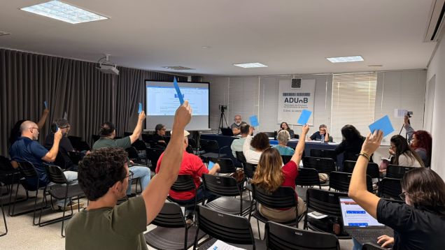 Conselho de Representantes dá início ao processo eleitoral da ADUnB