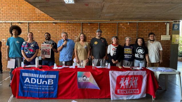 ADUnB, DCE e SINTFUB promovem debate com candidatos ao Senado na UnB