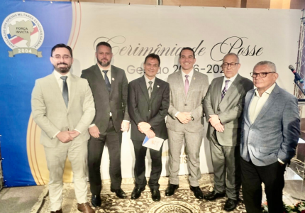 IAF Sindical prestigia a Força Invicta na solenidade de posse da diretoria