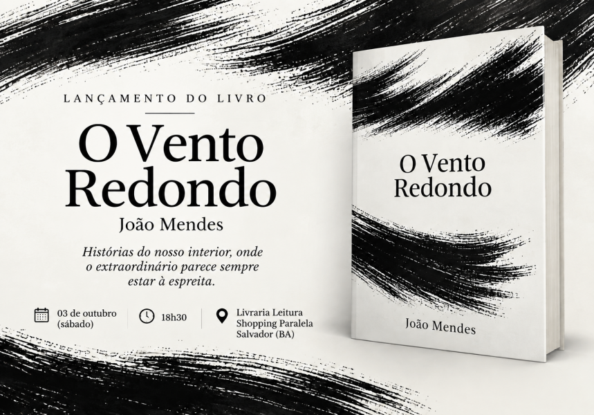 Auditor fiscal João Mendes lança o livro 