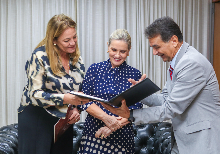 Presidente do IAF Sindical visita presidente da Alba