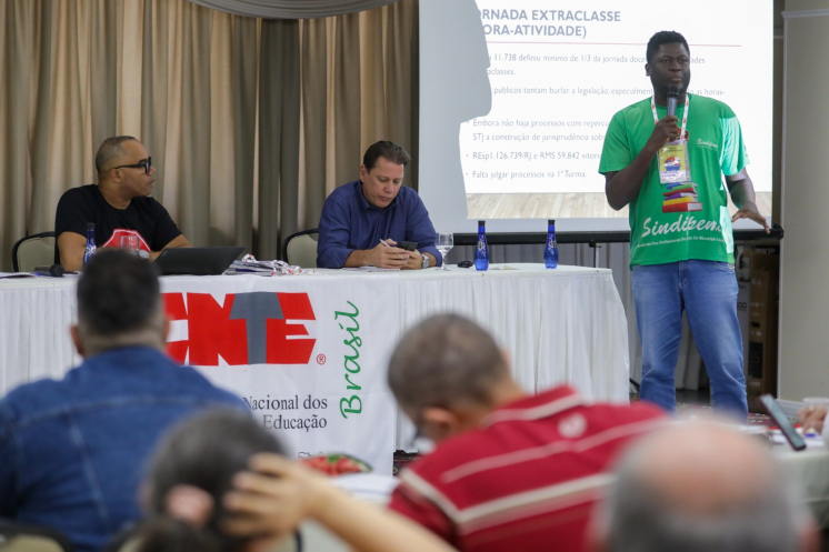 Sindipema presente na reunião nacional do Coletivo Jurídico da CNTE em Brasília