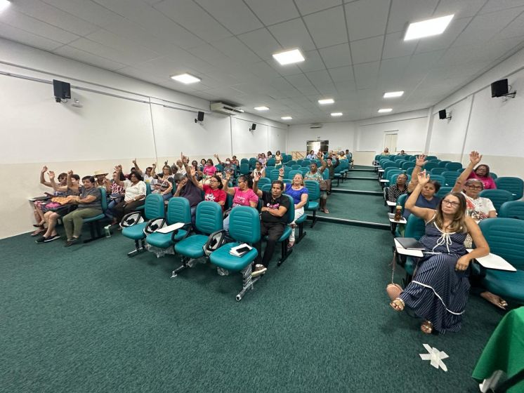 Plenária de aposentadas e aposentados define representantes para o XVII Congresso do Sindipema