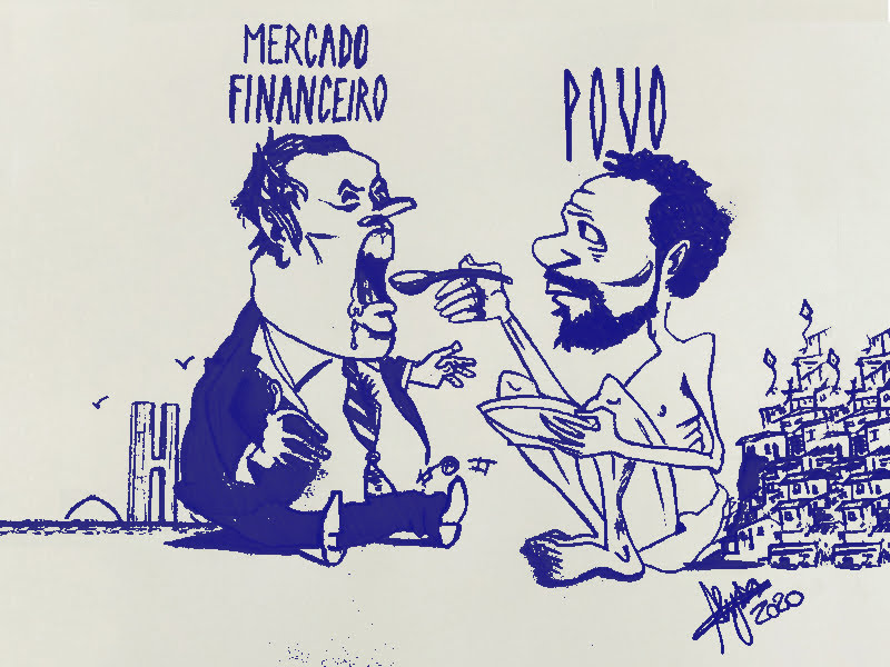 Charge: Alysson Monteiro (inspirada no clipe 