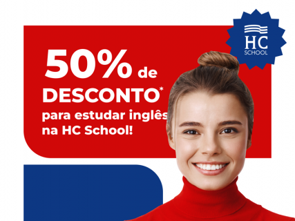 HC School oferece bolsas de 50% de desconto