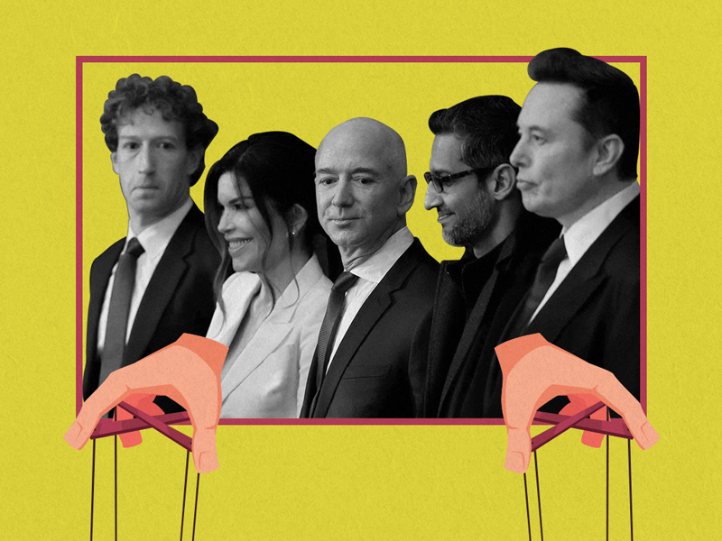 Bilionários no poder: Oxfam denuncia a captura dos Estados pela elite econômica e a repressão global