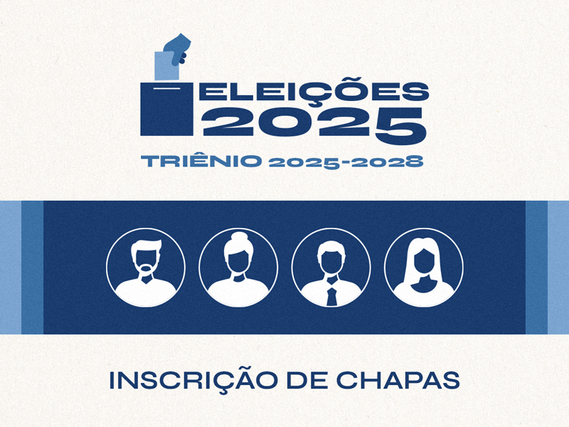 Aberto o prazo para inscrições de chapas