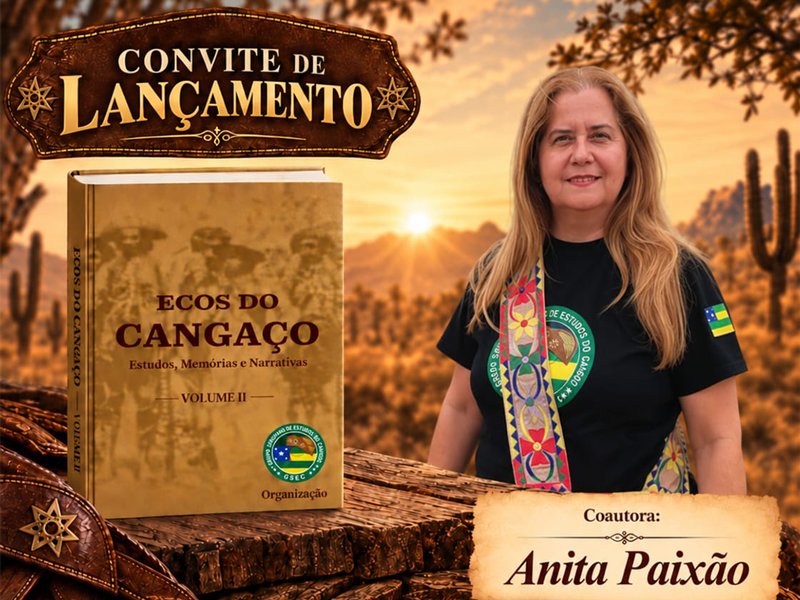 Coescrita por servidora do TRE-SE, obra sobre o cangaço sergipano é lançada hoje