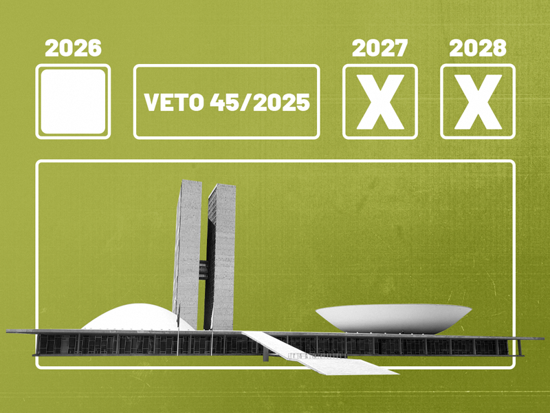 Rejeição parcial ao reajuste salarial dos servidores do PJU chega ao Congresso como Veto 45/2025