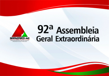 Edital de Convocação | 92ª Assembleia Geral Extraordinária