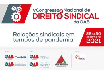 OAB promove o V Congresso Nacional de Direito Sindical