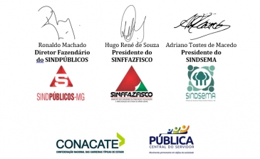 Entidades divulgam carta aberta ao Secretários da SEF e SEPLAG