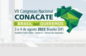 Conacate realiza congresso em agosto para debater o futuro do país
