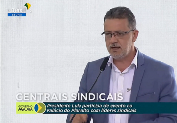 Representando a Pública, presidente do Sinfazfisco-MG participa de encontro com o presidente Lula
