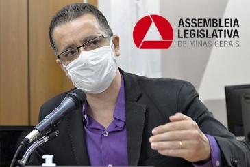 Presidente do Sinfazfisco-MG discursa na ALMG sobre a proposta de Reforma da Previdência em Minas Gerais