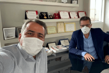 Presidente do Sinfazfisco-MG se reúne com Presidente da AMM