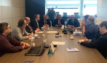 FEBRAFISCO se reúne com Diretoria da CONACATE e acompanha votação da Reforma da Previdência