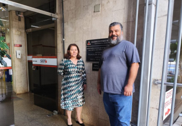 Sinfazfisco-MG e Asseminas se reúnem com servidores da SEF de Uberaba e Uberlândia