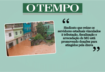 Sinfazfisco-MG auxilia arquidiocese de BH em ato a favor dos atingidos pelas chuvas e ação repercute