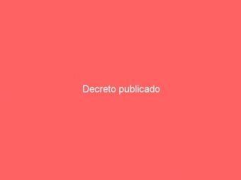 Decreto publicado