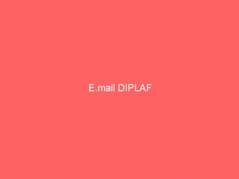 E.mail DIPLAF