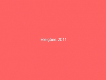 Eleições 2011