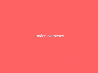 Irmãos siameses