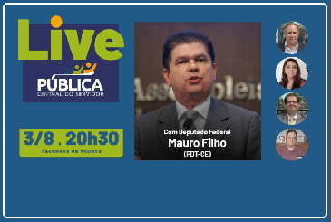 Pública promove live com o Deputado Federal Mauro Filho