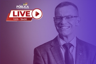 Pública promove live com o Senador Fabiano Contarato