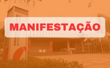 Atenção! Manifestação contra o RRF na ALMG