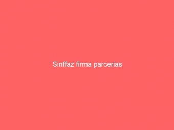 Sinffaz firma parcerias