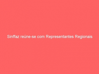 Sinffaz reúne-se com Representantes Regionais