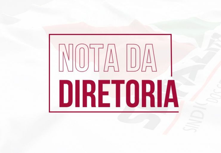 Nota da Diretoria sobre o processo eleitoral e a transição de governo