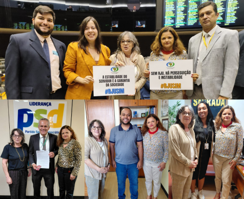 Luciana Carneiro em atividades no Congresso Nacional.